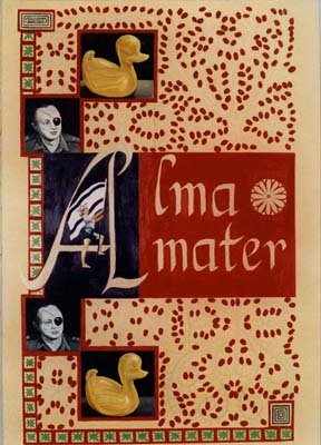 Alma mater, 2002, שמן על נייר